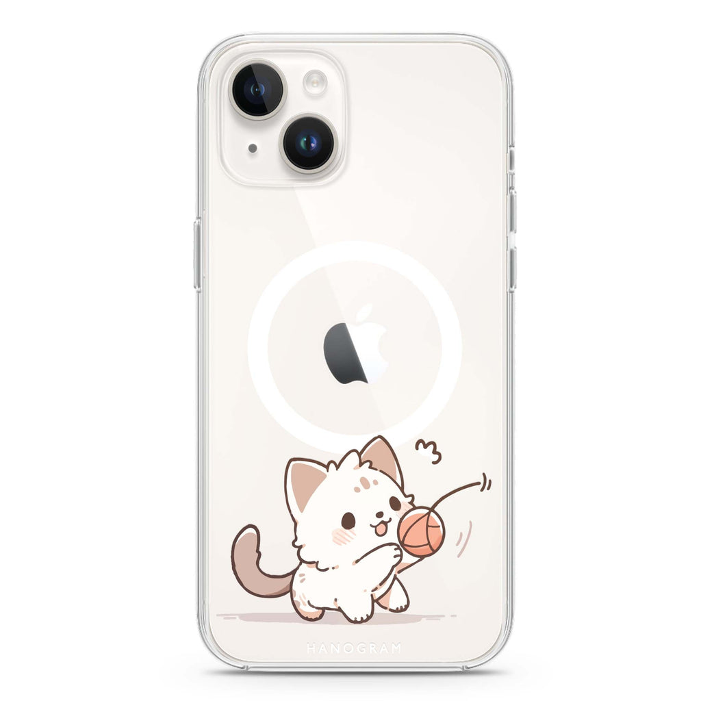 Kitty Chase iPhone 13 MagSafe Compatible Ultra Clear Case