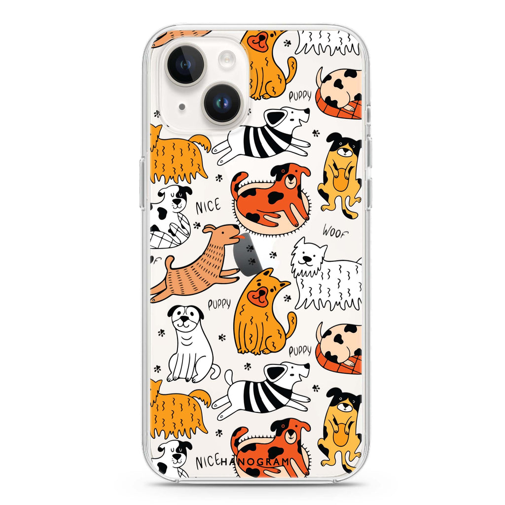 Furry Friends iPhone 14 Plus Ultra Clear Case