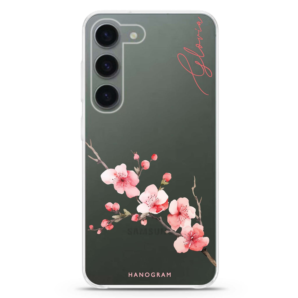 Cherry Bliss Samsung Galaxy S23 Plus Case - Personalized and Stylish Protection