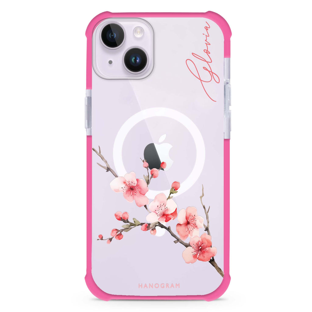 Cherry Bliss iPhone 13 MagSafe Compatible Ultra Shockproof Case