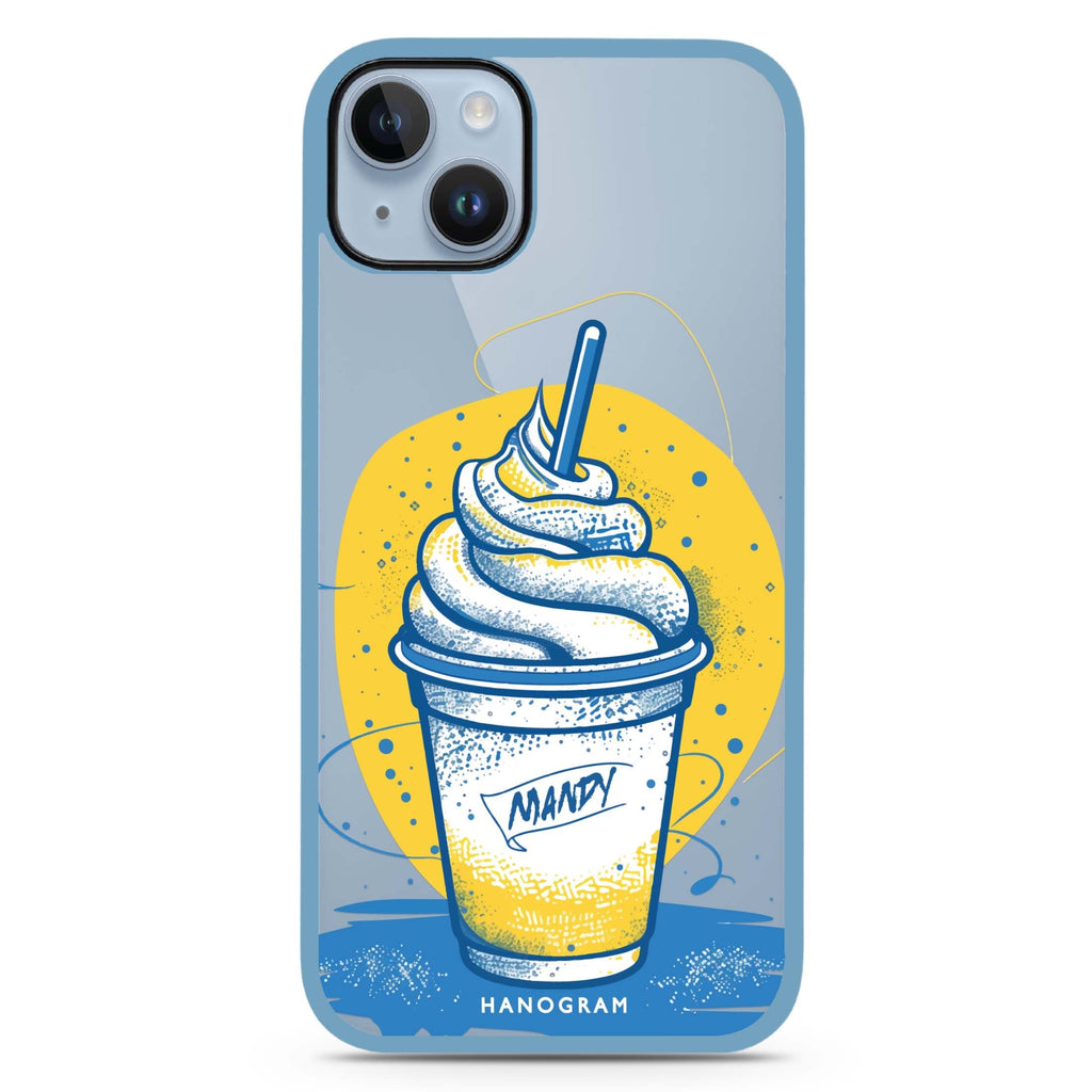 Frozen Fantasy iPhone 15 Impact Guard Bumper Case