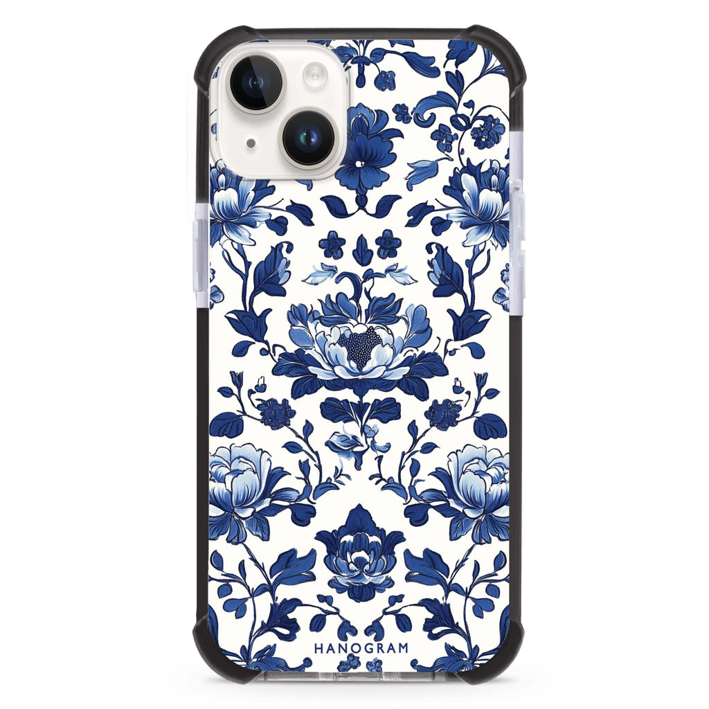 Porcelain Elegance iPhone 15 Plus Ultra Shockproof Case
