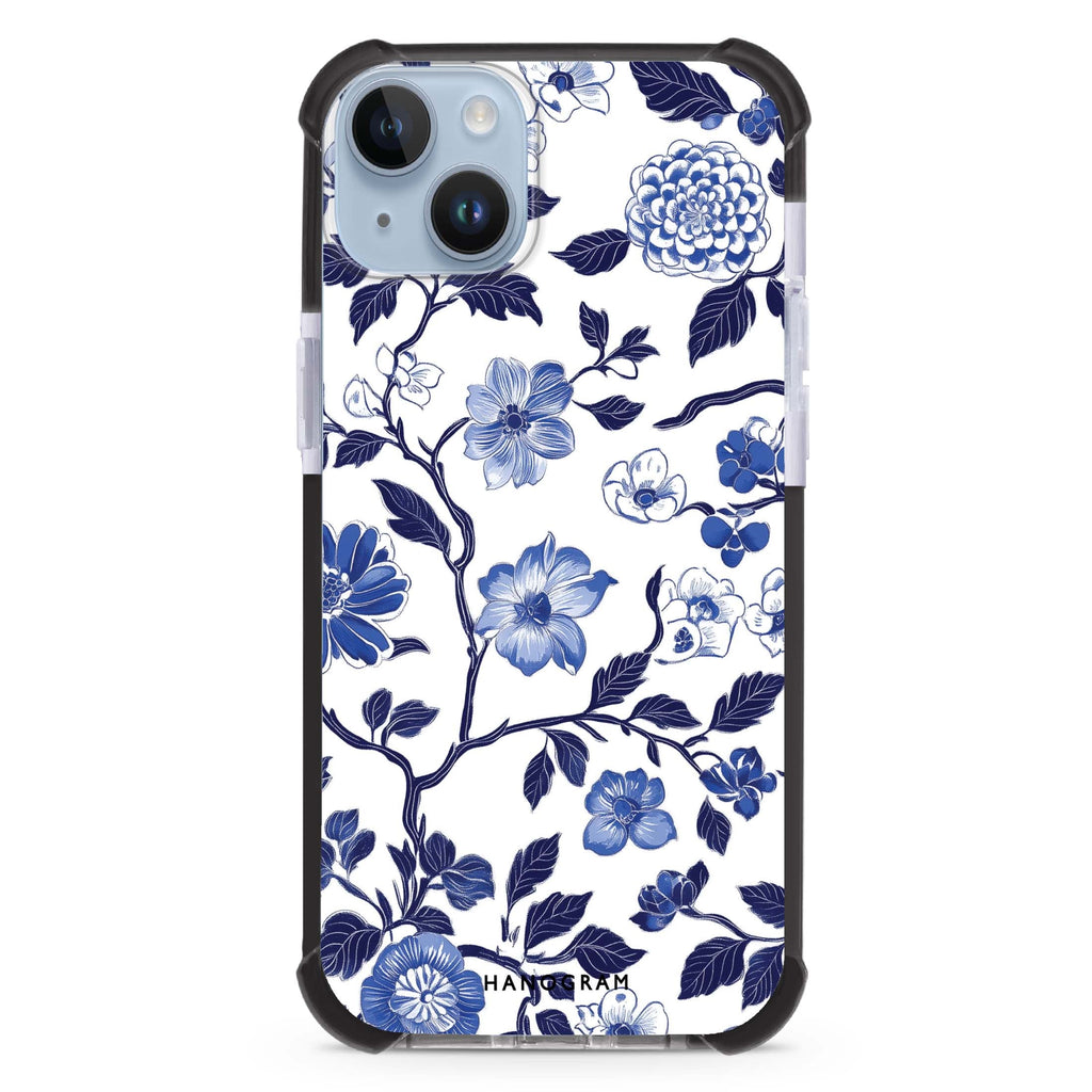 Dynasty Blue iPhone 15 MagSafe Compatible Ultra Shockproof Case
