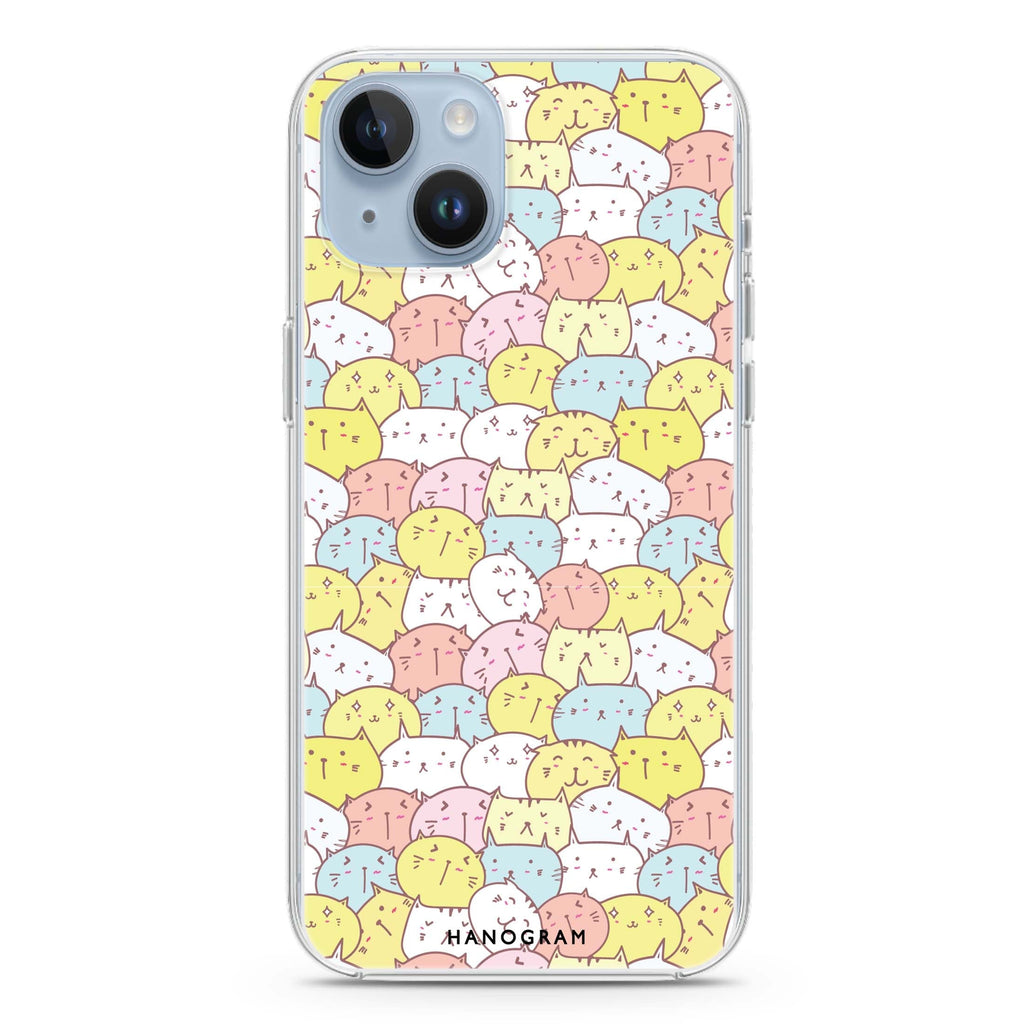 Meow Melodies iPhone 14 Plus Ultra Clear Case