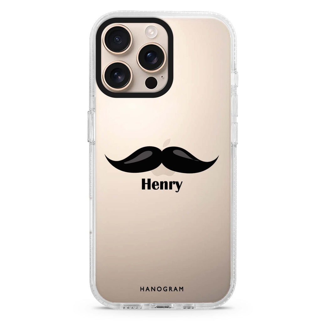 Moustache iPhone 16 Pro & 16 Pro Max Case - Personalized and Stylish Protection