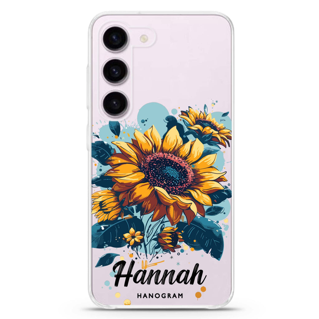 Sun-Kissed Petals Samsung Galaxy S23 Plus Case - Personalized and Stylish Protection