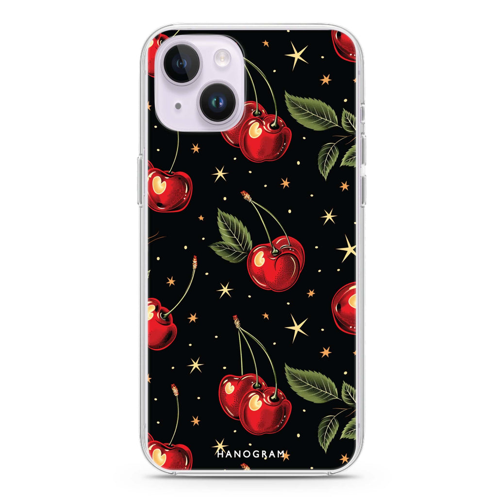 Cherry Harmony iPhone 14 Plus Ultra Clear Case