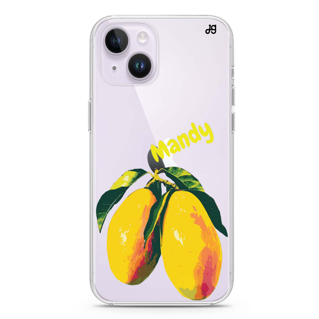 Mango Majesty iPhone 14 Plus Ultra Clear Case