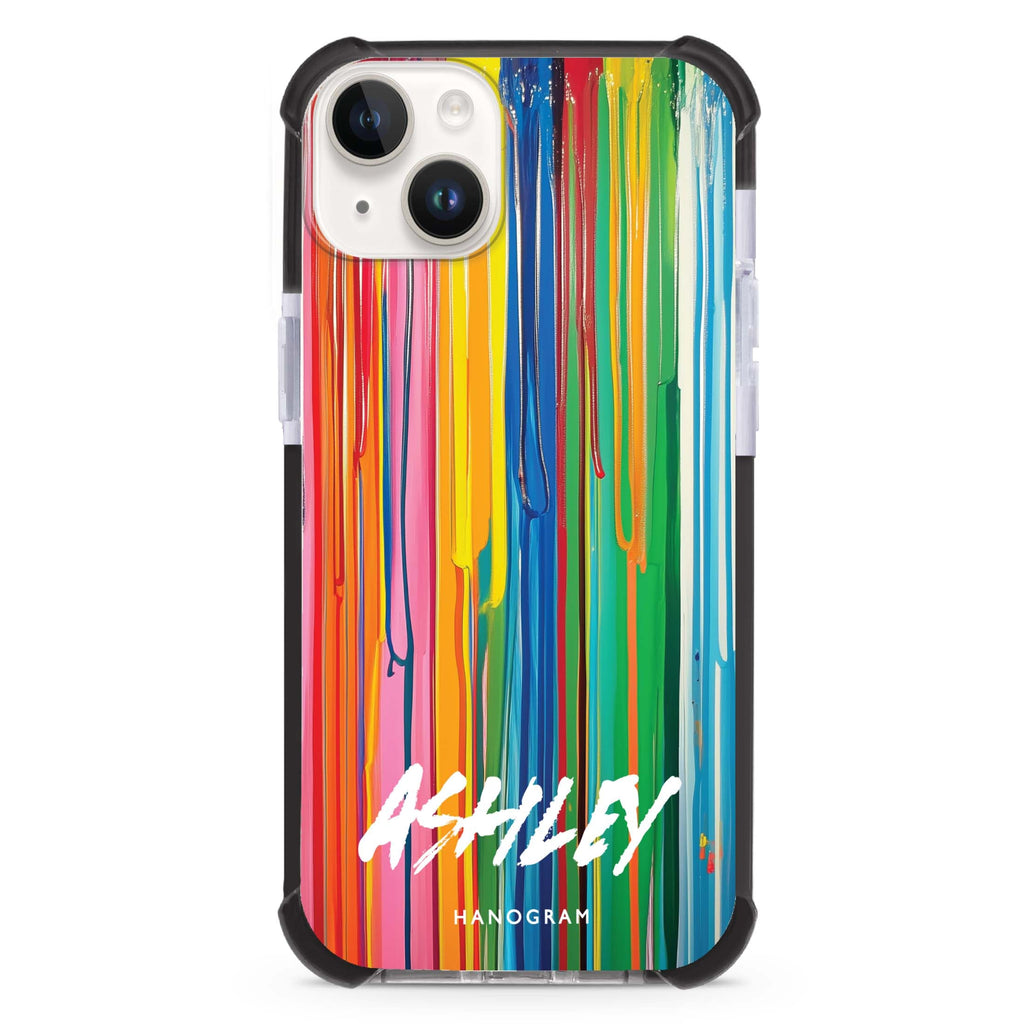 Vivid Stripes iPhone 15 Plus Ultra Shockproof Case