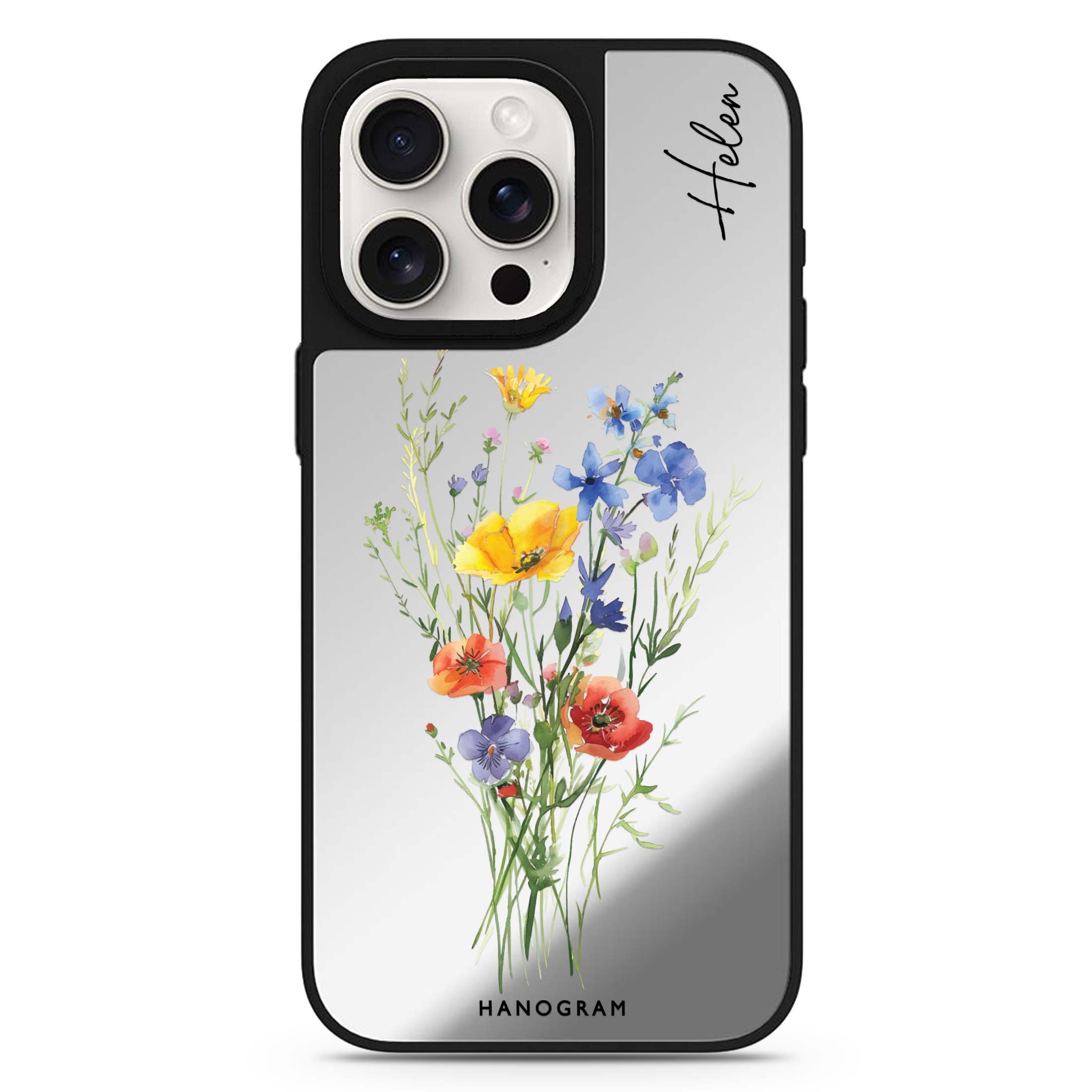 Little Flowers iPhone 15 Pro Max MagSafe Compatible Ultra Clear Case