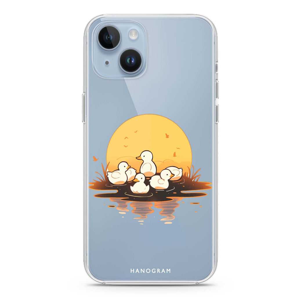 Dawn Duck Drift iPhone 14 Ultra Clear Case