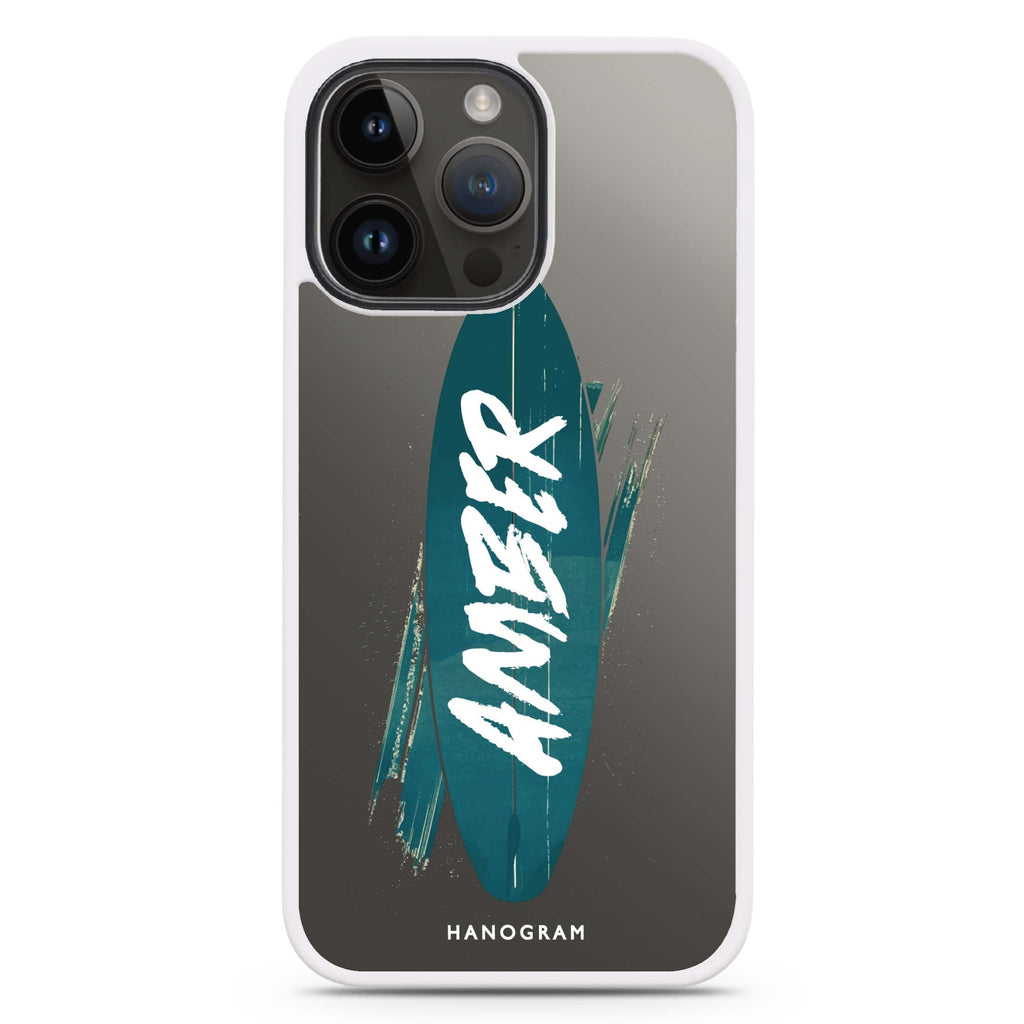 Surf's Up iPhone 15 Pro Max Impact Guard Bumper Case