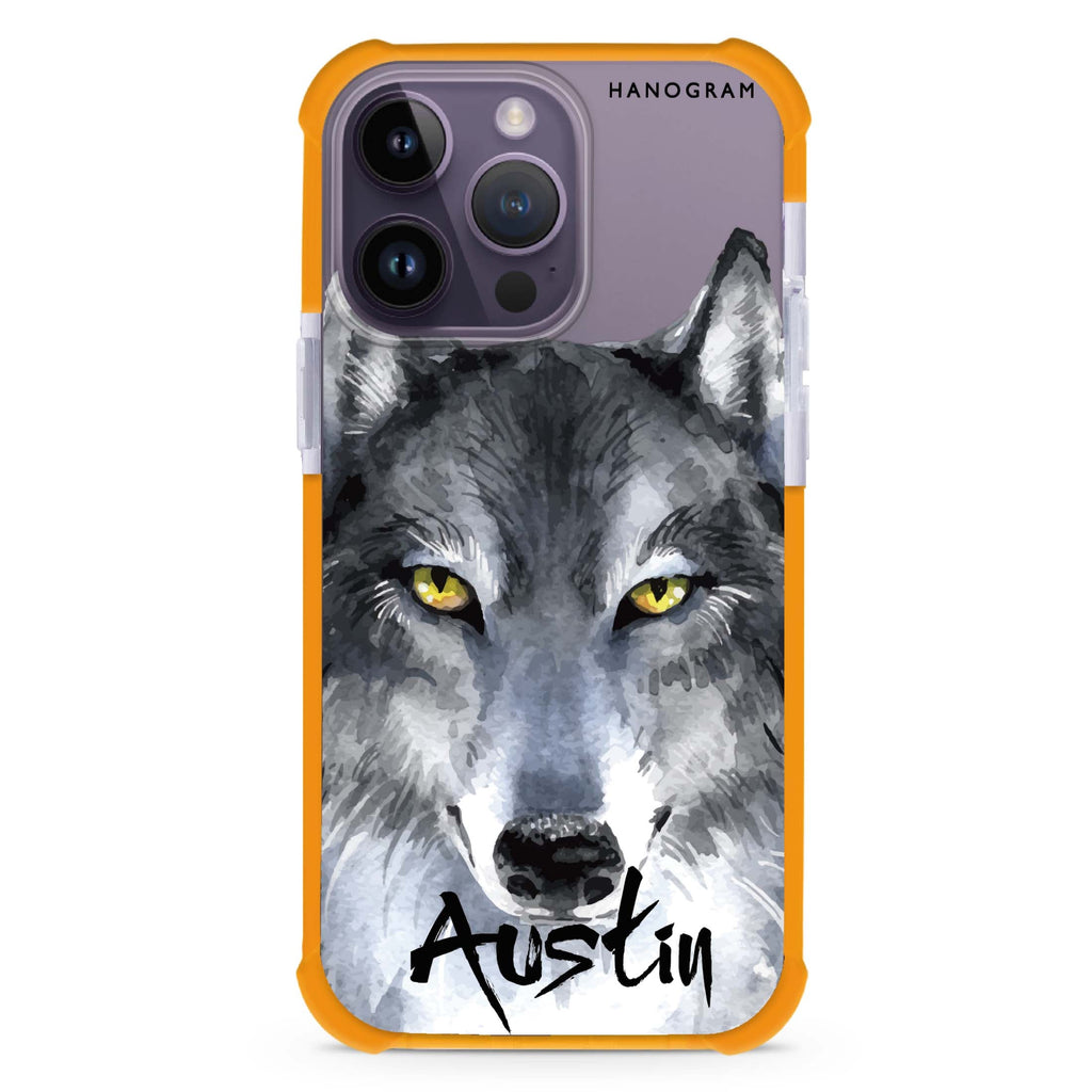 Snow Wolf iPhone 15 Pro Max Ultra Shockproof Case