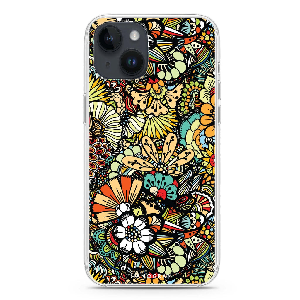 Blooming Harmony iPhone 14 Plus Ultra Clear Case