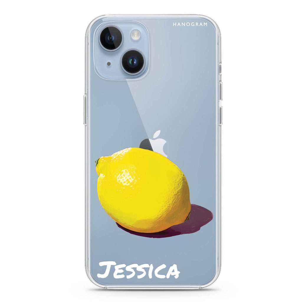 Lemon Lush iPhone 14 Ultra Clear Case