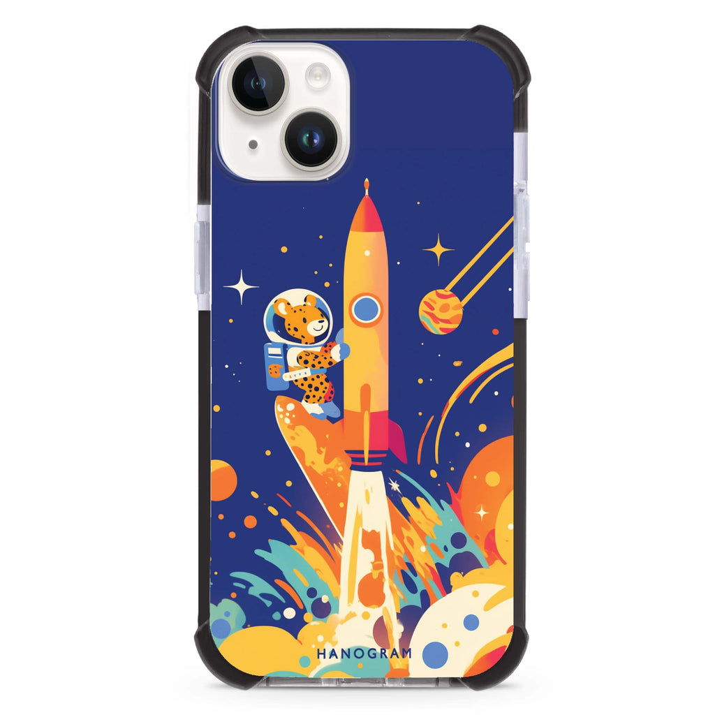 Surfing the Stars iPhone 15 Ultra Shockproof Case
