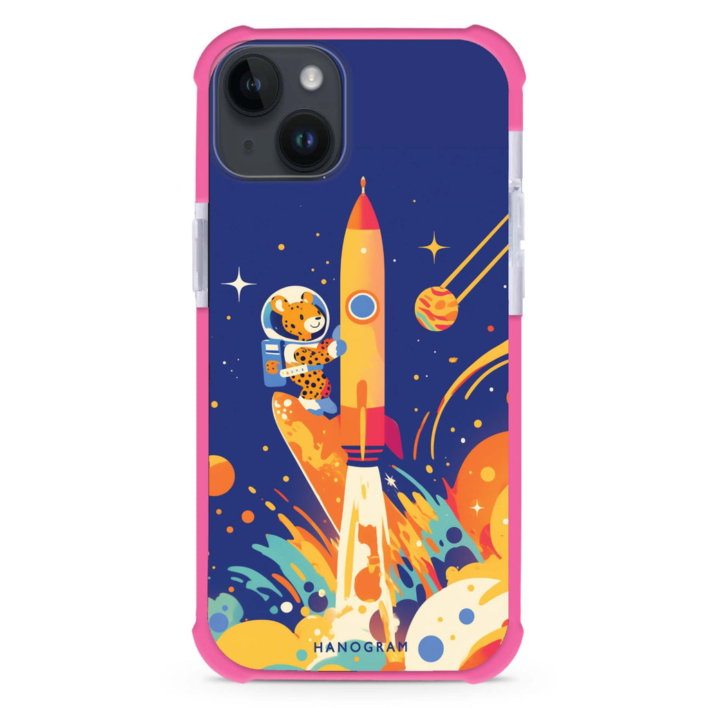 Surfing the Stars iPhone 15 Plue MagSafe Compatible Ultra Shockproof Case