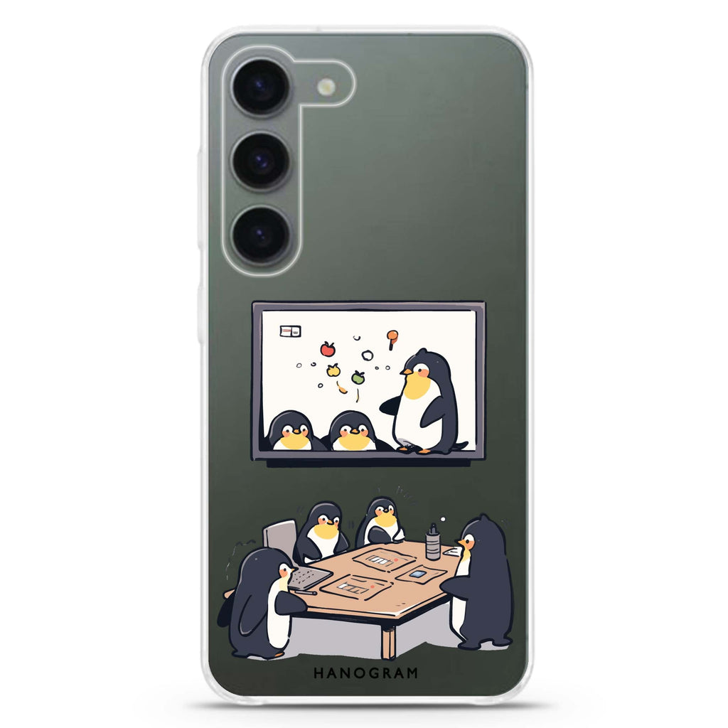 Penguin Presentation Samsung Galaxy S23 Plus Case - Personalized and Stylish Protection