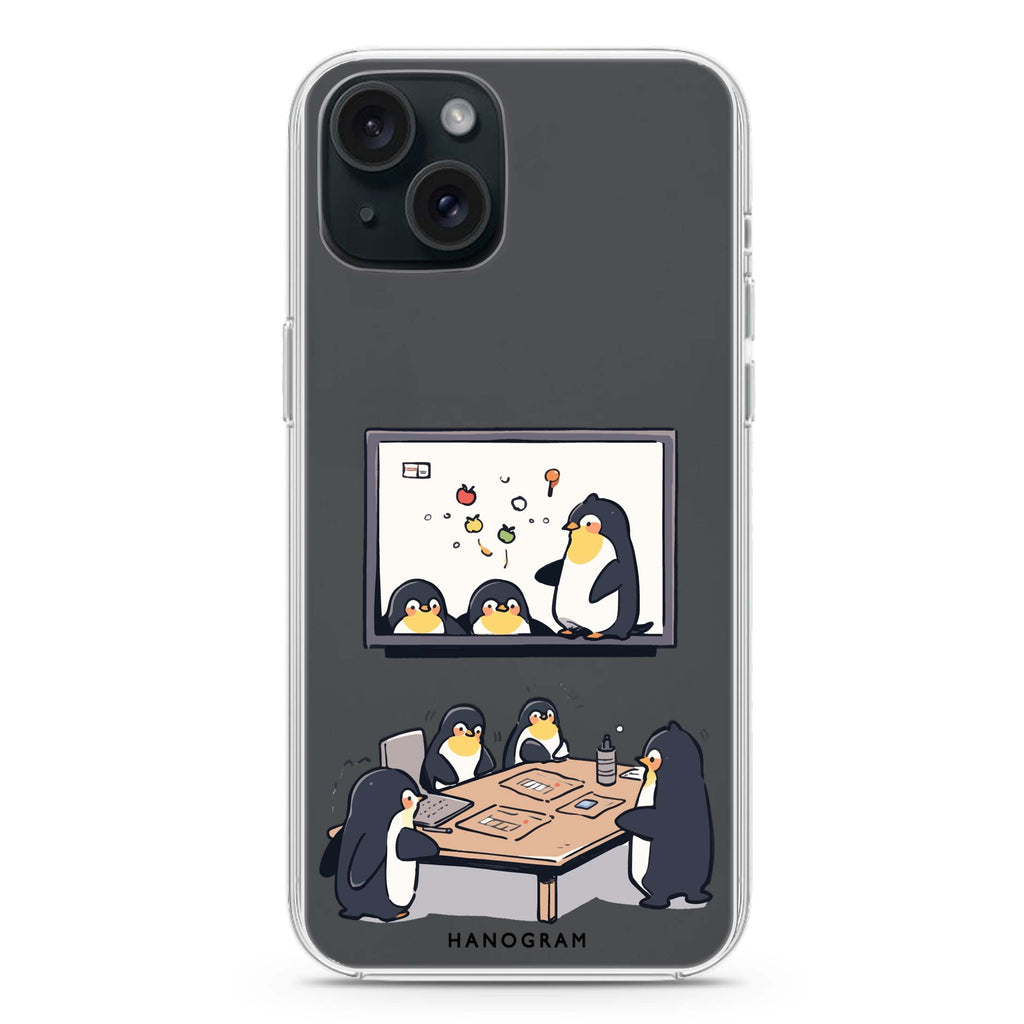 Penguin Presentation iPhone 15 Plus Ultra Clear Case