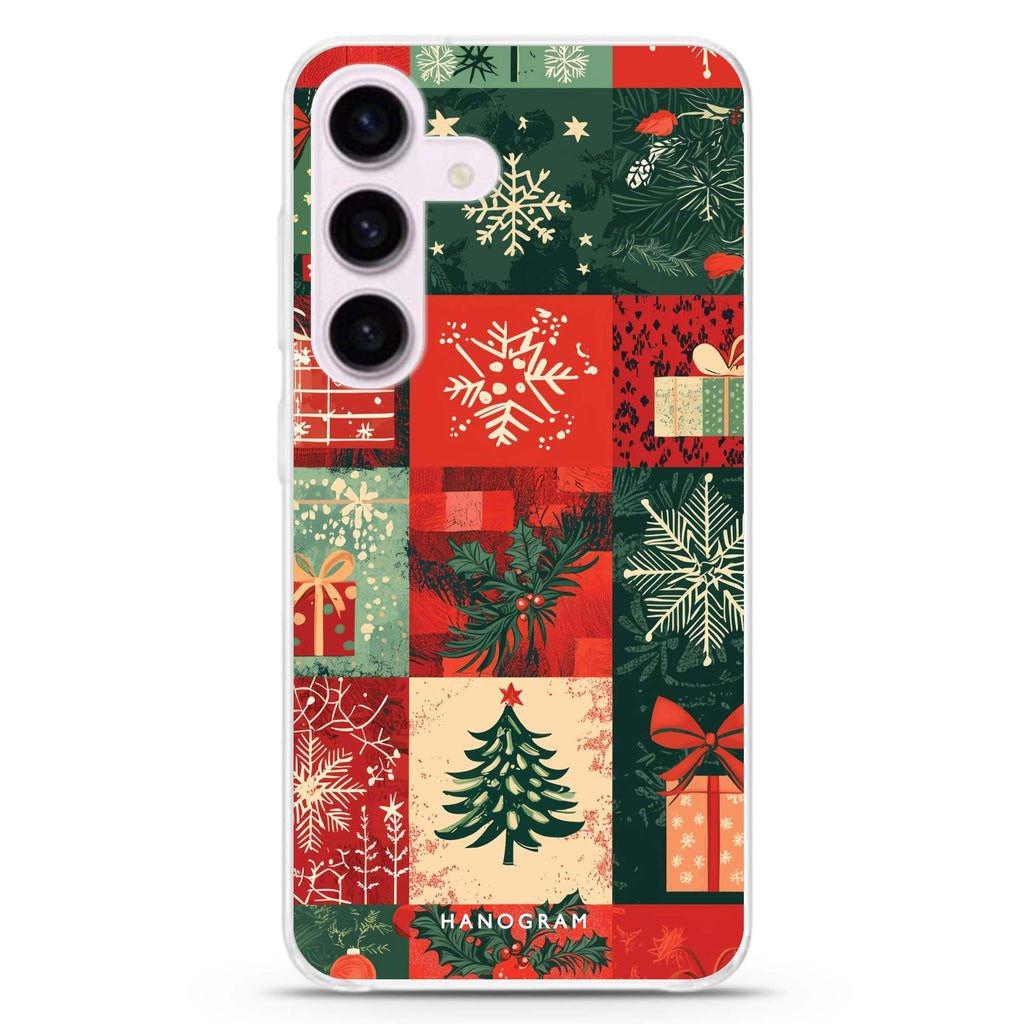 Holiday Quilt Magic Galaxy Ultra Clear Case