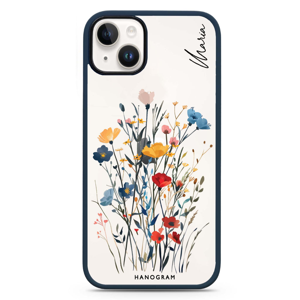 Garden Grace iPhone 15 Impact Guard Bumper Case