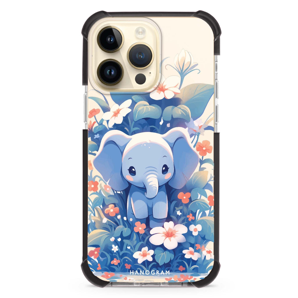 Elephant’s Oasis iPhone 15 Pro MagSafe Compatible Ultra Shockproof Case