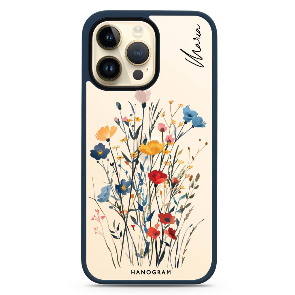 Garden Grace iPhone 15 Pro Impact Guard Bumper Case