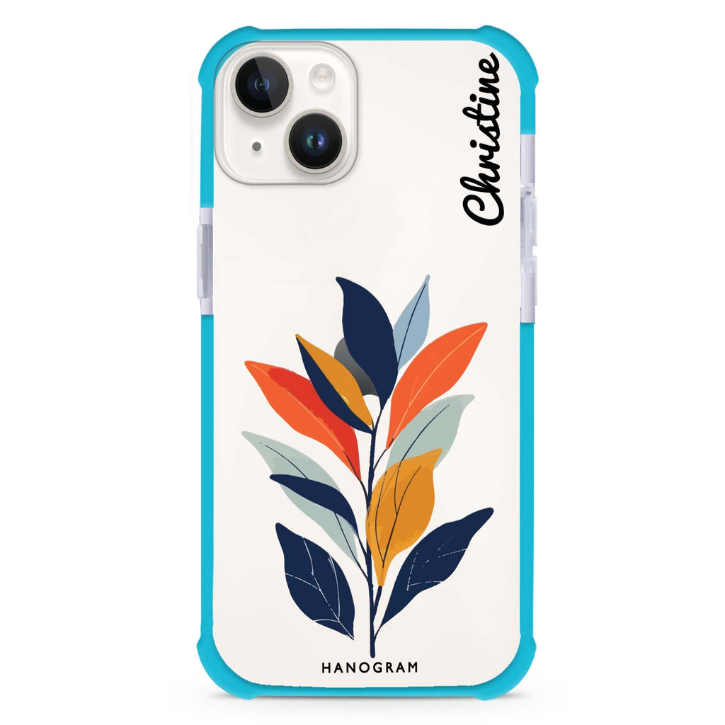 Flora Flat iPhone 13 Ultra Shockproof Case