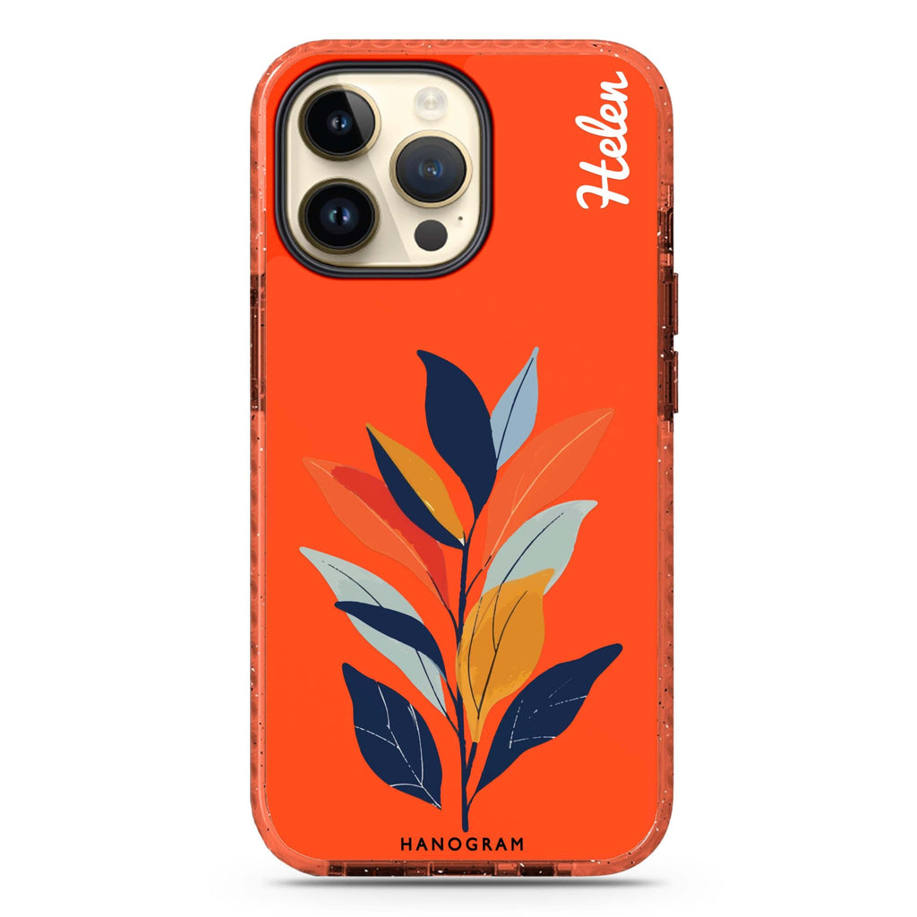 Flora Flat iPhone 14 Pro Max Durashock Case