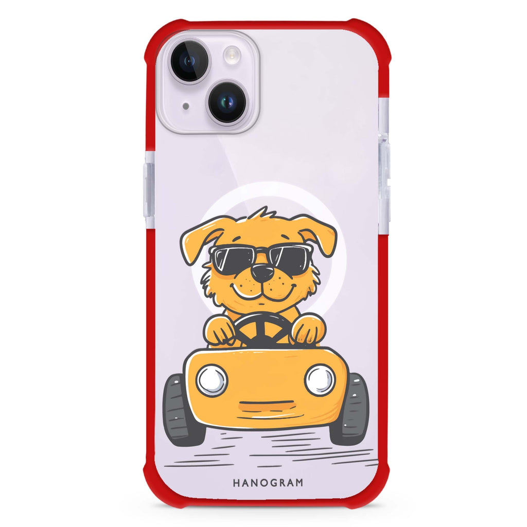 Cool Pup Drive iPhone 15 Plue MagSafe Compatible Ultra Shockproof Case
