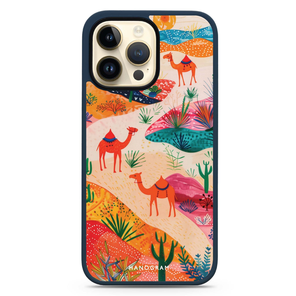 Sand Dunes Safari iPhone 15 Pro Max Impact Guard Bumper Case