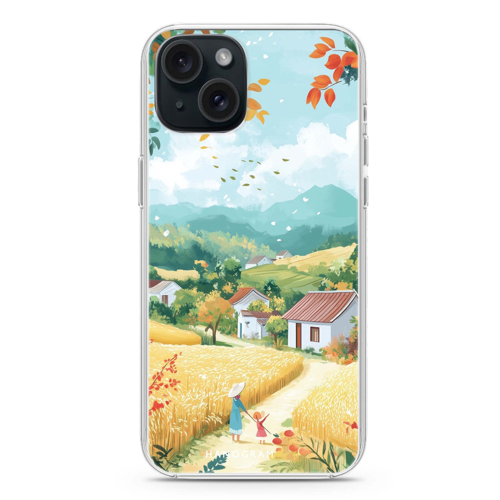 Crisp Harvest iPhone 15 Plus Ultra Clear Case