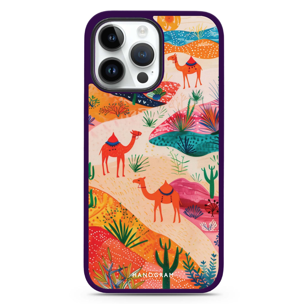 Sand Dunes Safari iPhone 15 Pro Impact Guard Bumper Case