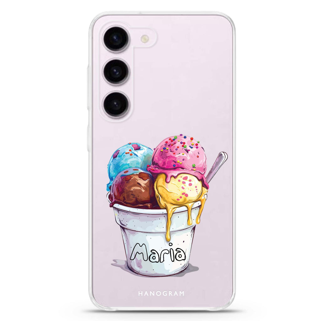 Sweet Scoops Samsung Galaxy S23 Plus Case - Personalized and Stylish Protection