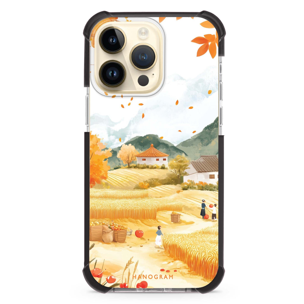 Golden Equinox iPhone 15 Pro MagSafe Compatible Ultra Shockproof Case