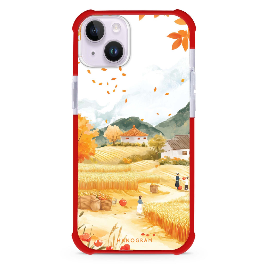 Golden Equinox iPhone 15 Plue MagSafe Compatible Ultra Shockproof Case