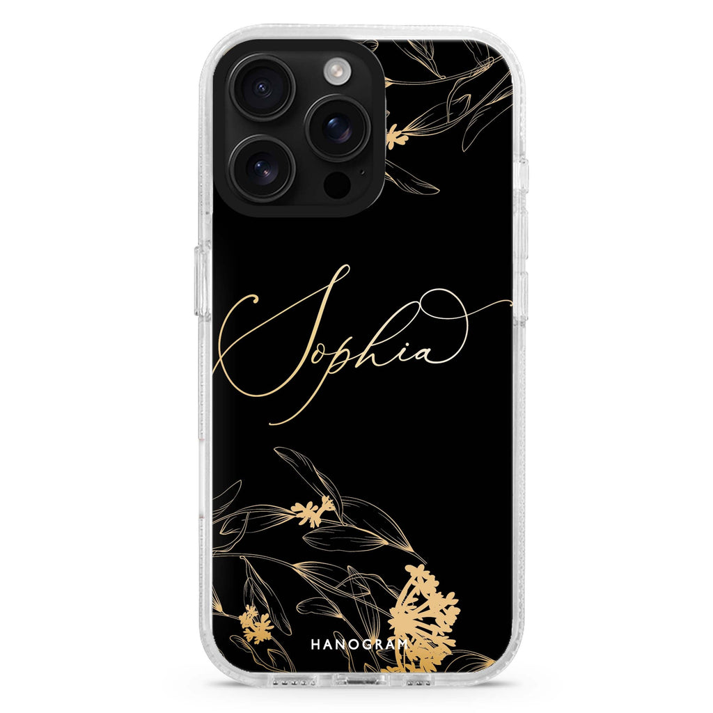 Crafts Of Floral II iPhone 14 Pro Max MagSafe Compatible Ultra Clear Case