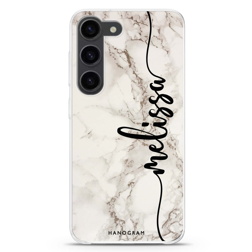 Marble Edition V Samsung Galaxy S23 Plus Case - Personalized and Stylish Protection