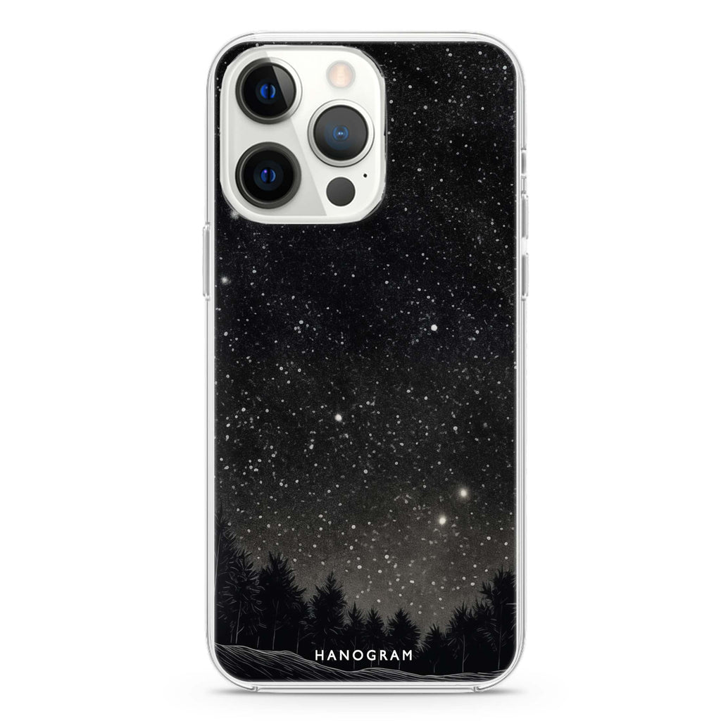 Galactic Gleam iPhone 13 Pro Max MagSafe Compatible Ultra Clear Case