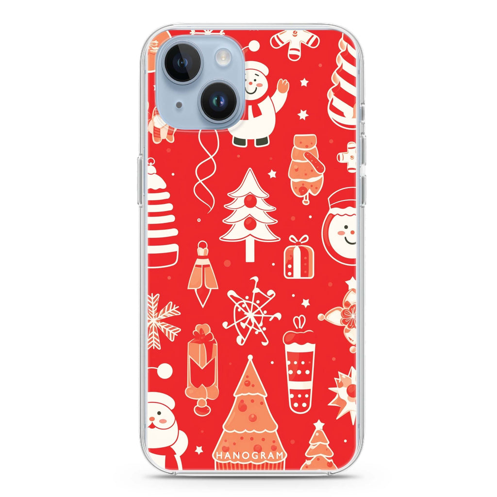 Yuletide Dreams iPhone 13 MagSafe Compatible Ultra Clear Case