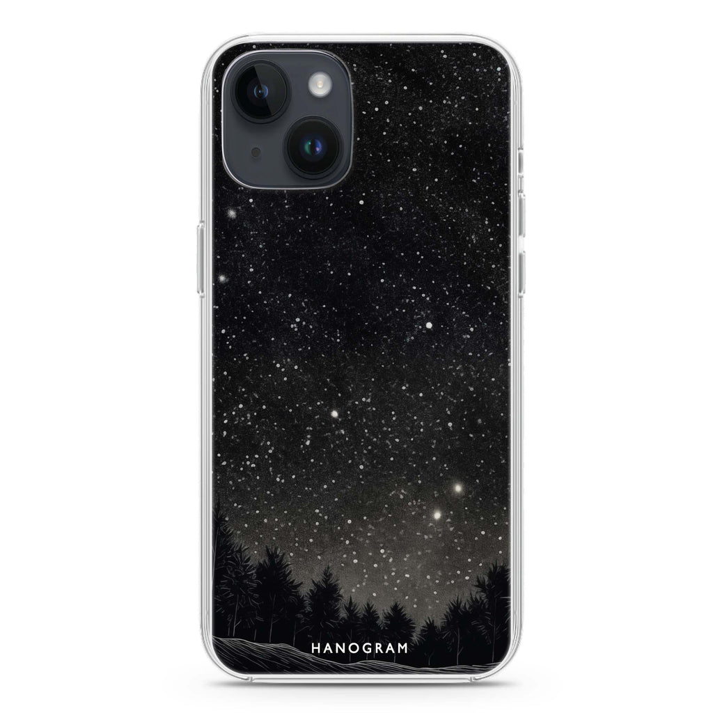 Galactic Gleam iPhone 14 Plus Ultra Clear Case