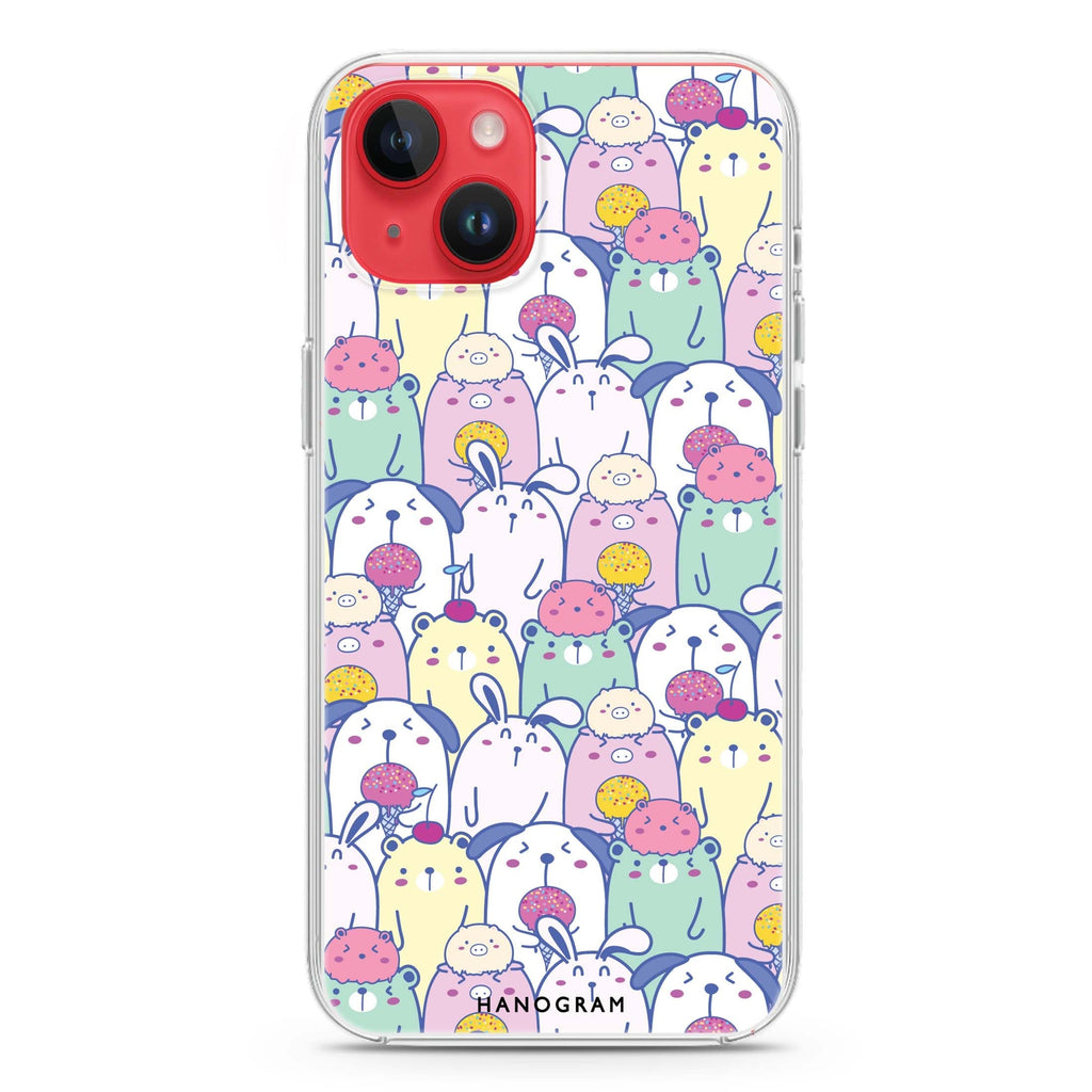 Charm Critters iPhone 14 Plus Ultra Clear Case