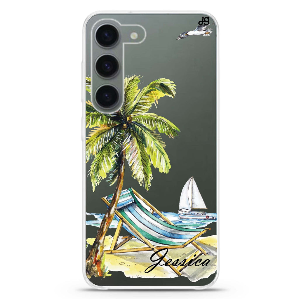 Summer on the beach Samsung Galaxy S23 Plus Case - Personalized and Stylish Protection