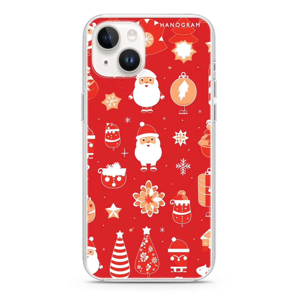 Santa's Enchantment iPhone 13 MagSafe Compatible Ultra Clear Case