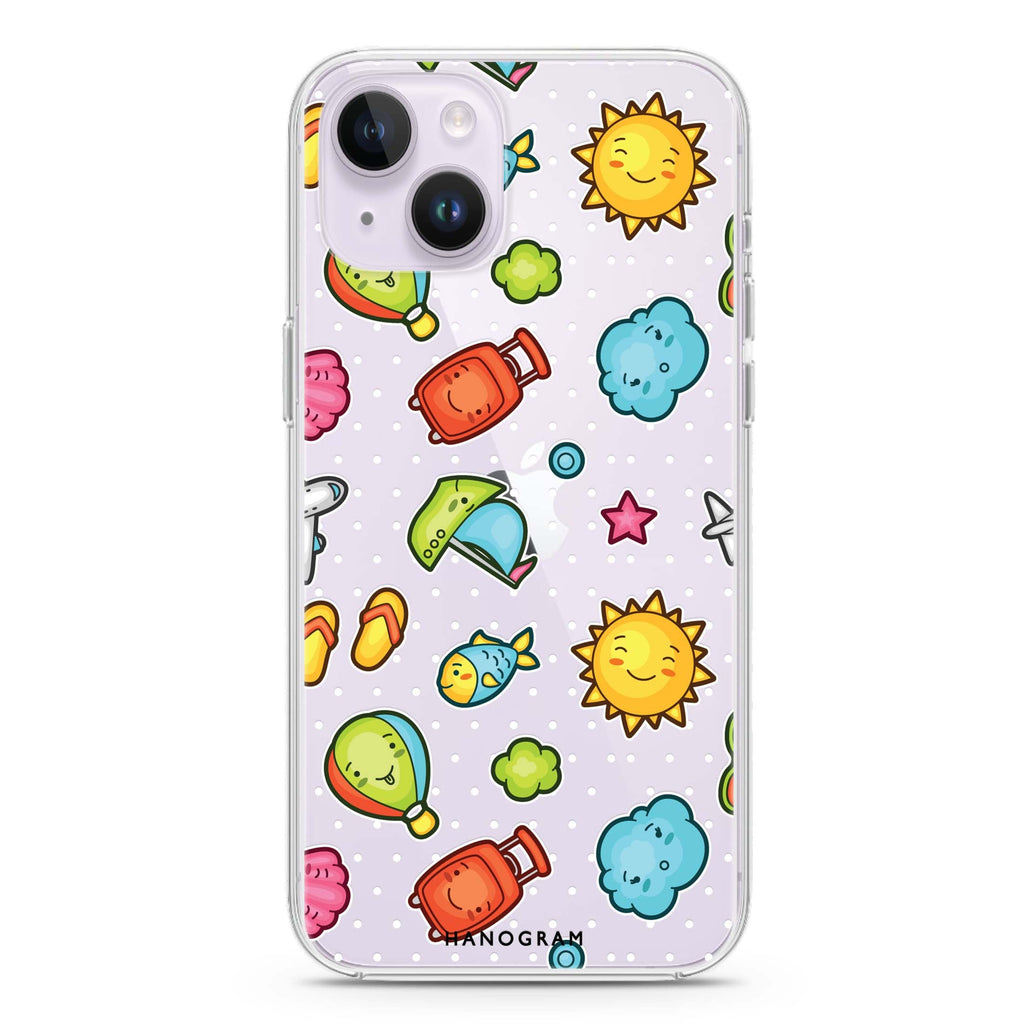 Animagic Adorables iPhone 14 Plus Ultra Clear Case