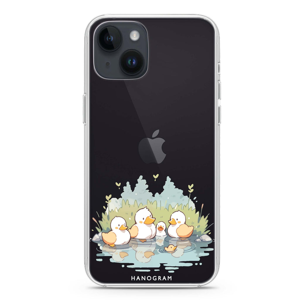 River Duck Delight iPhone 14 Plus Ultra Clear Case