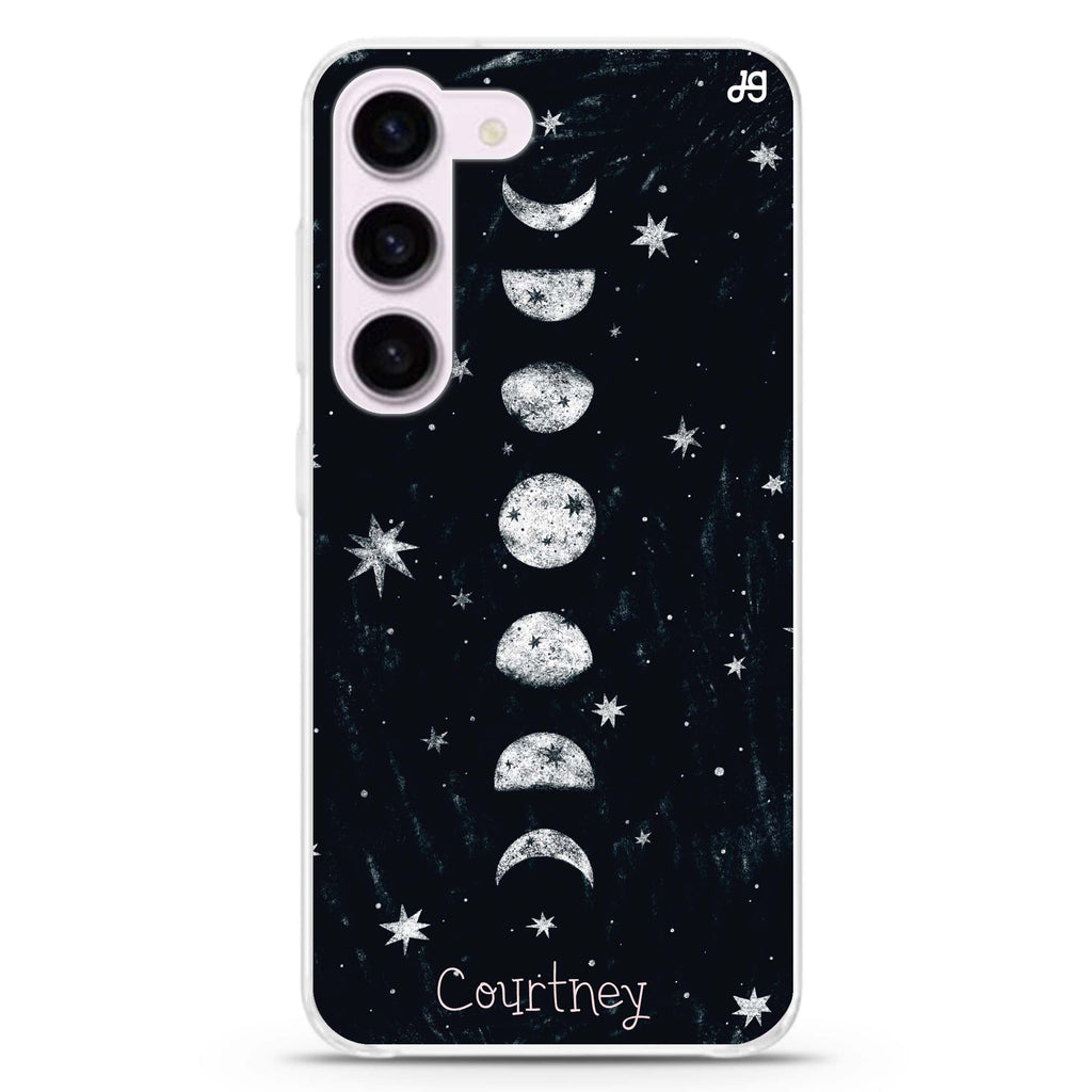 Phases of the moon Samsung Galaxy S23 Plus Case - Personalized and Stylish Protection