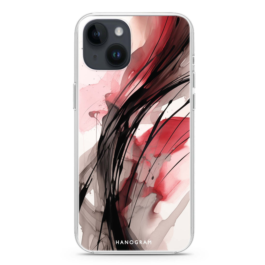 Artisan Strokes iPhone 14 Plus Ultra Clear Case