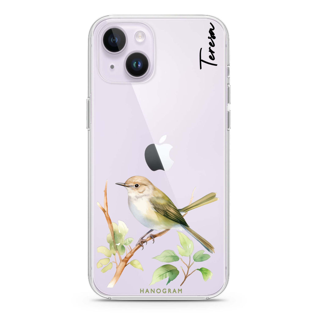 Warbler Whisper iPhone 14 Plus Ultra Clear Case