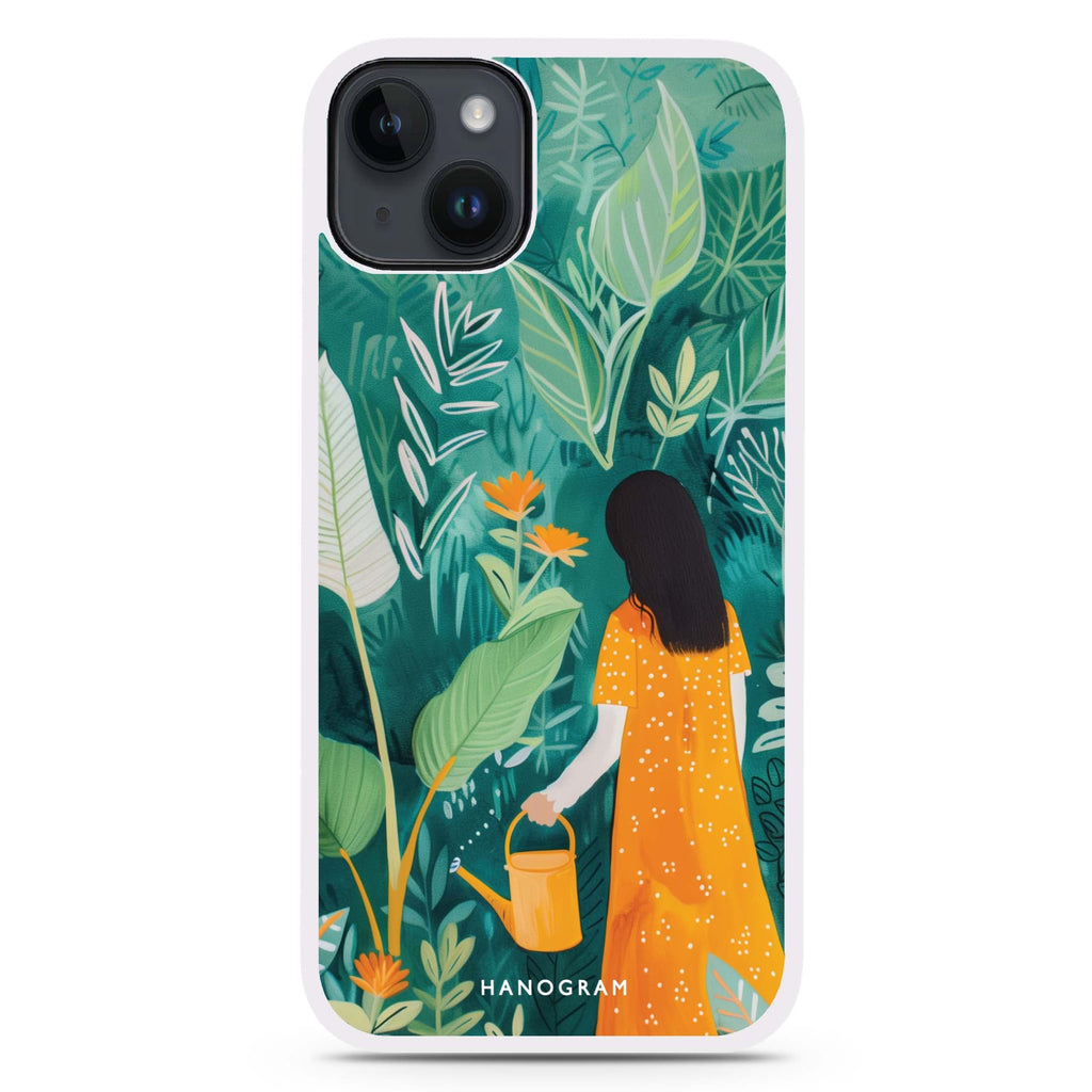 Growth Guardian iPhone 15 Plus Impact Guard Bumper Case